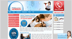 Desktop Screenshot of housecleanerlondon.co.uk